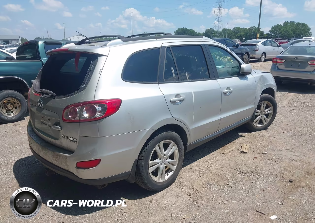 2012 Hyundai Santa Fe Se VIN:5XYZHDAG4CG109899 - 4