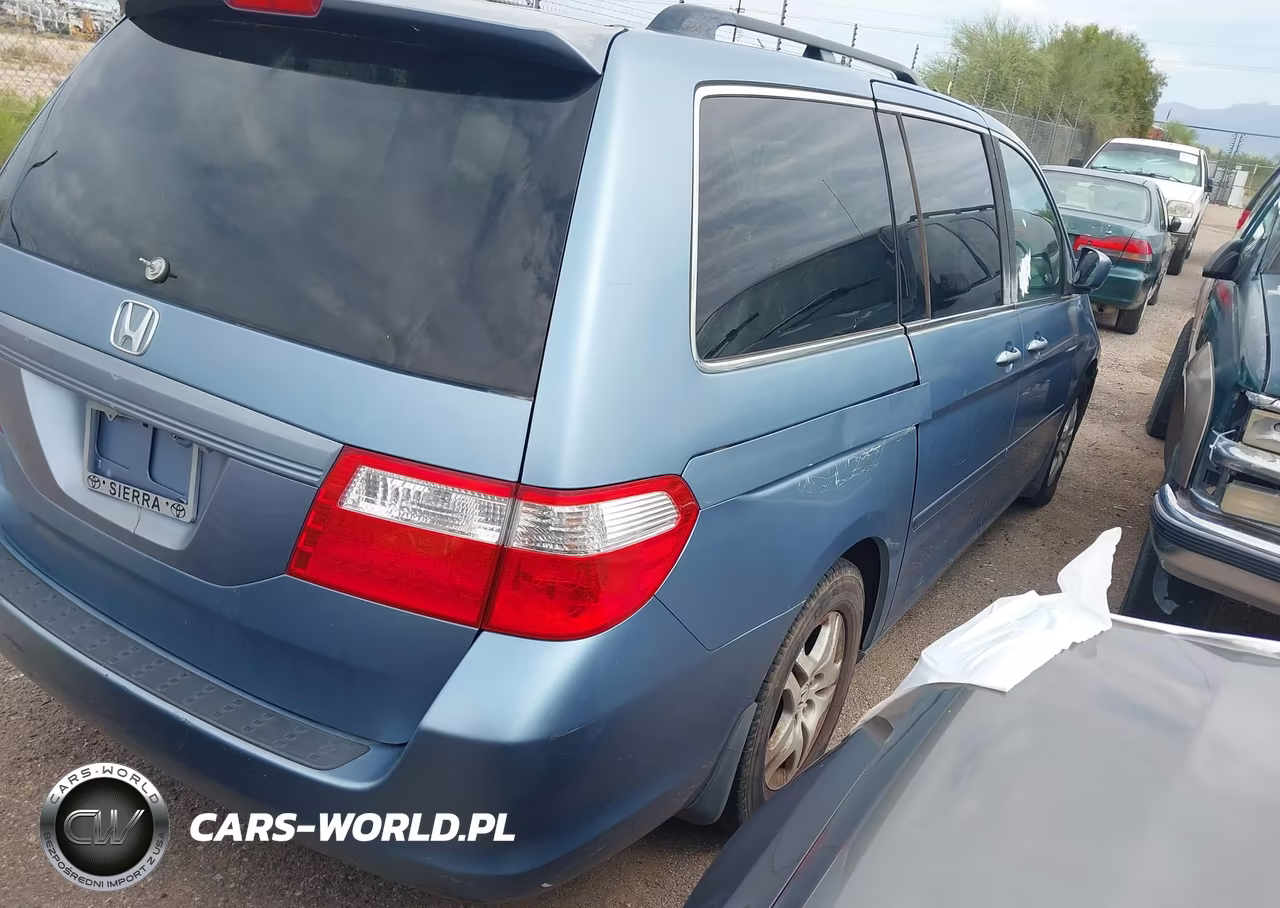 2007 Honda Odyssey Ex-L VIN:5FNRL38707B127201 - 4