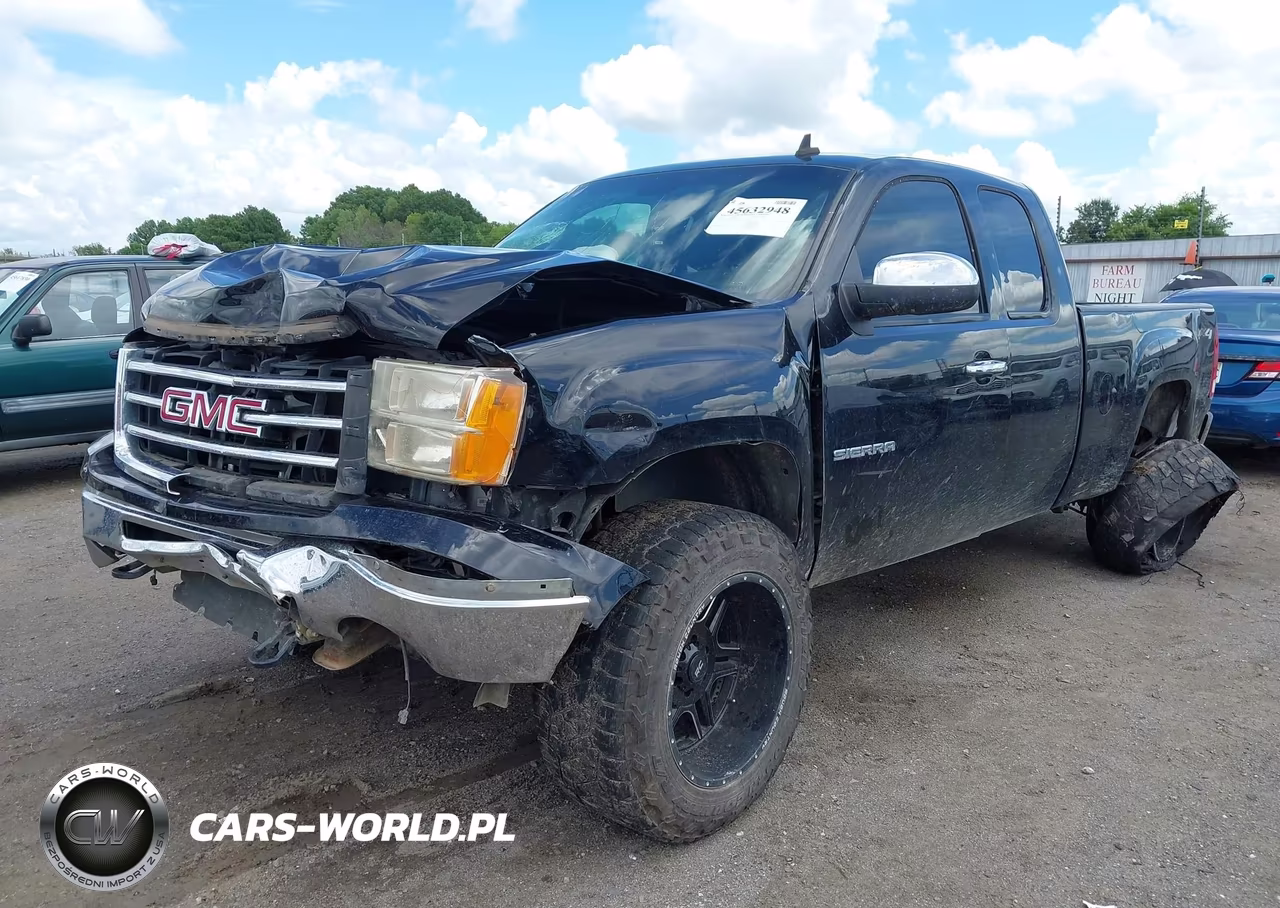 2013 GMC Sierra 1500 Sle VIN:1GTR2VE73DZ270751 - 2