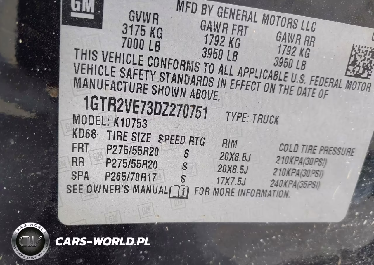 2013 GMC Sierra 1500 Sle VIN:1GTR2VE73DZ270751 - 9