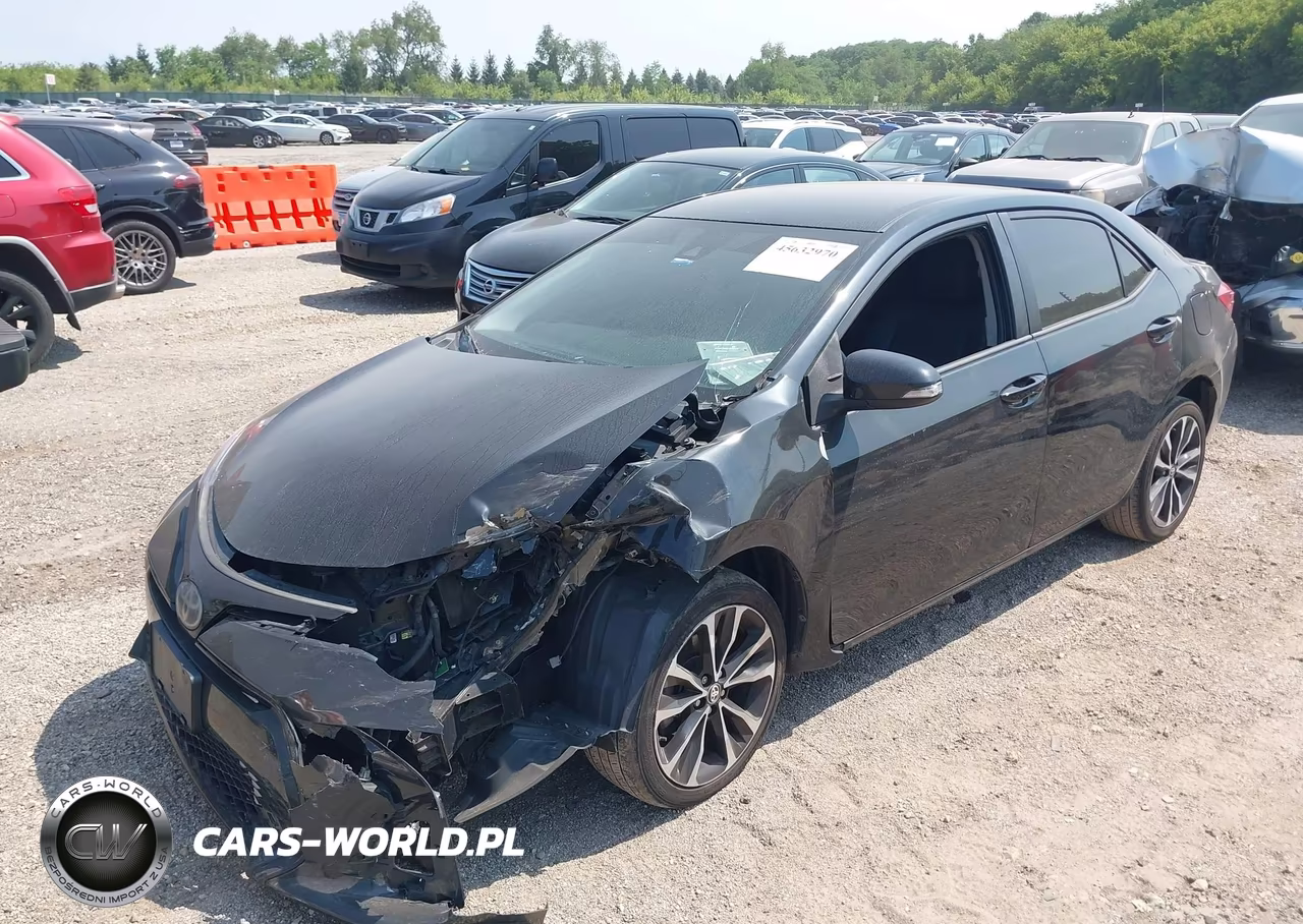 2017 Toyota Corolla Se VIN:2T1BURHE2HC849534 - 2