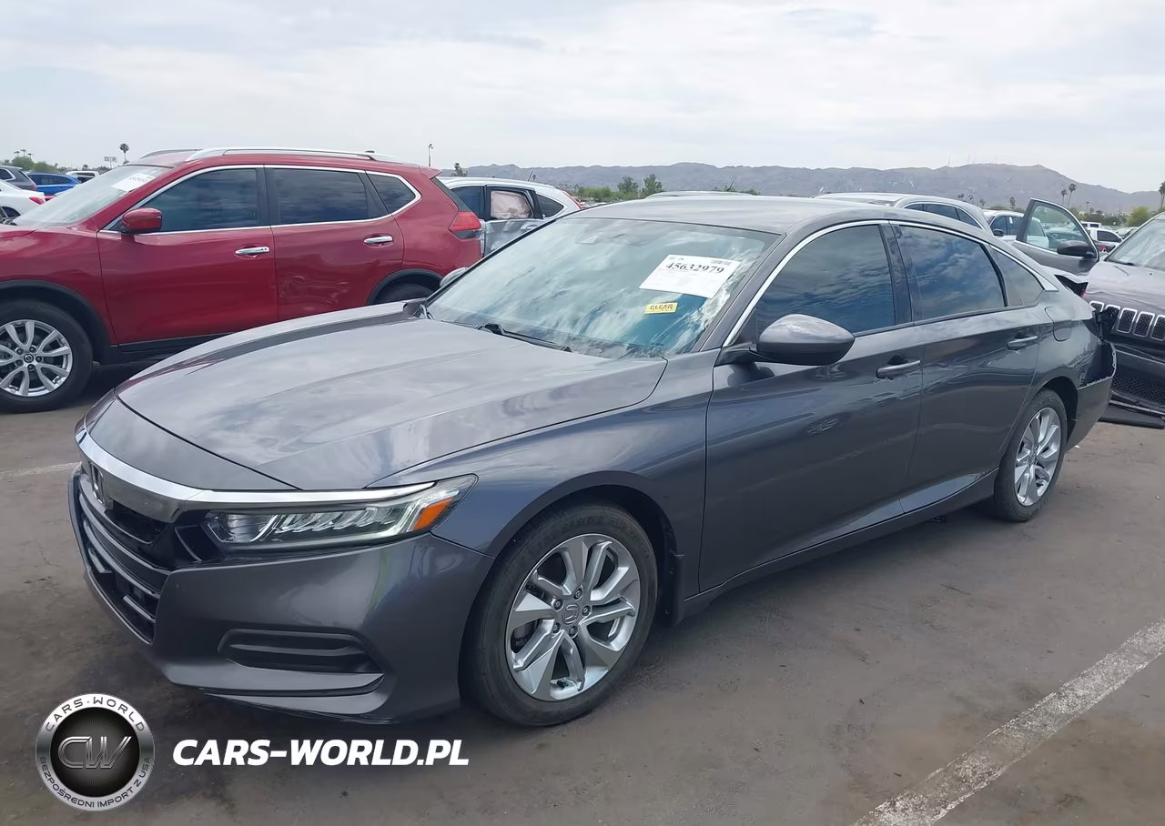 2019 Honda Accord Lx VIN:1HGCV1F10KA123493 - 2