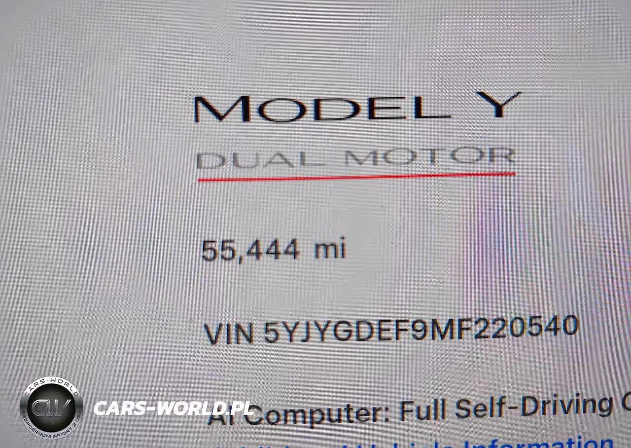 2021 Tesla Model Y Performance Dual Motor All-Wheel Drive VIN:5YJYGDEF9MF220540 - 15