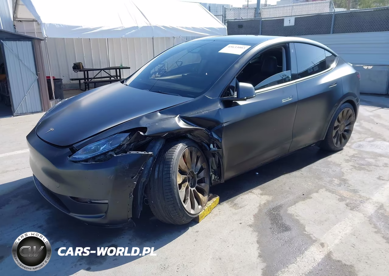 2021 Tesla Model Y Performance Dual Motor All-Wheel Drive VIN:5YJYGDEF9MF220540 - 2