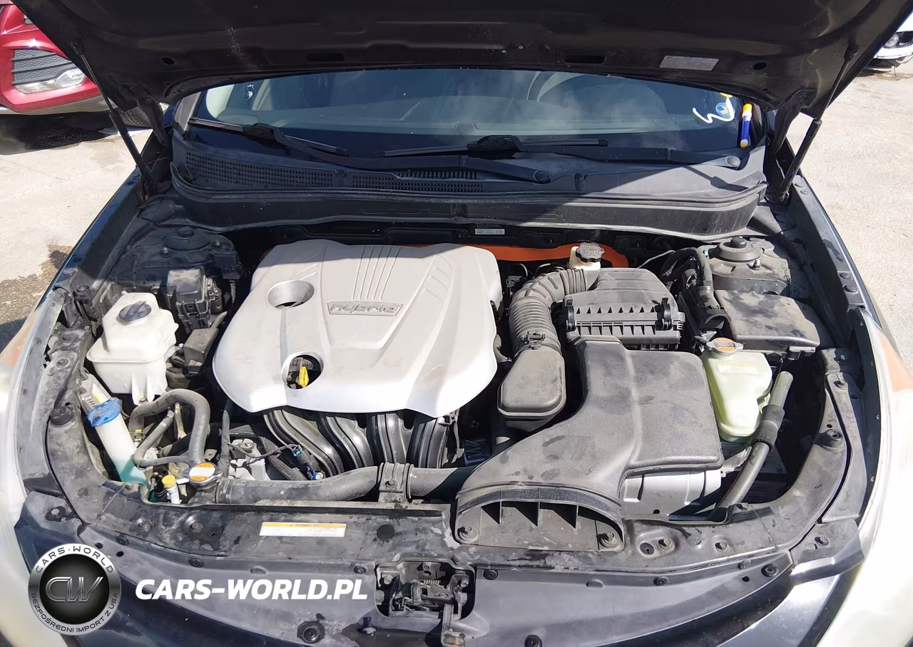 2011 Hyundai Sonata Hybrid VIN:KMHEC4A44BA001361 - 10