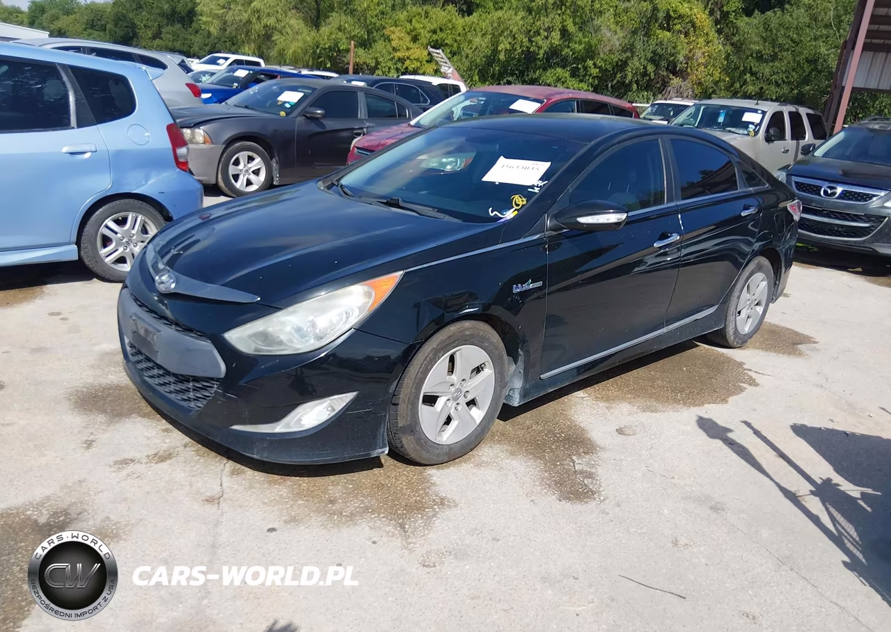 2011 Hyundai Sonata Hybrid VIN:KMHEC4A44BA001361 - 2