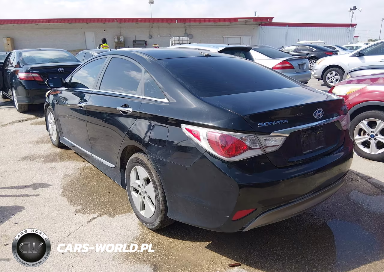 2011 Hyundai Sonata Hybrid VIN:KMHEC4A44BA001361 - 3