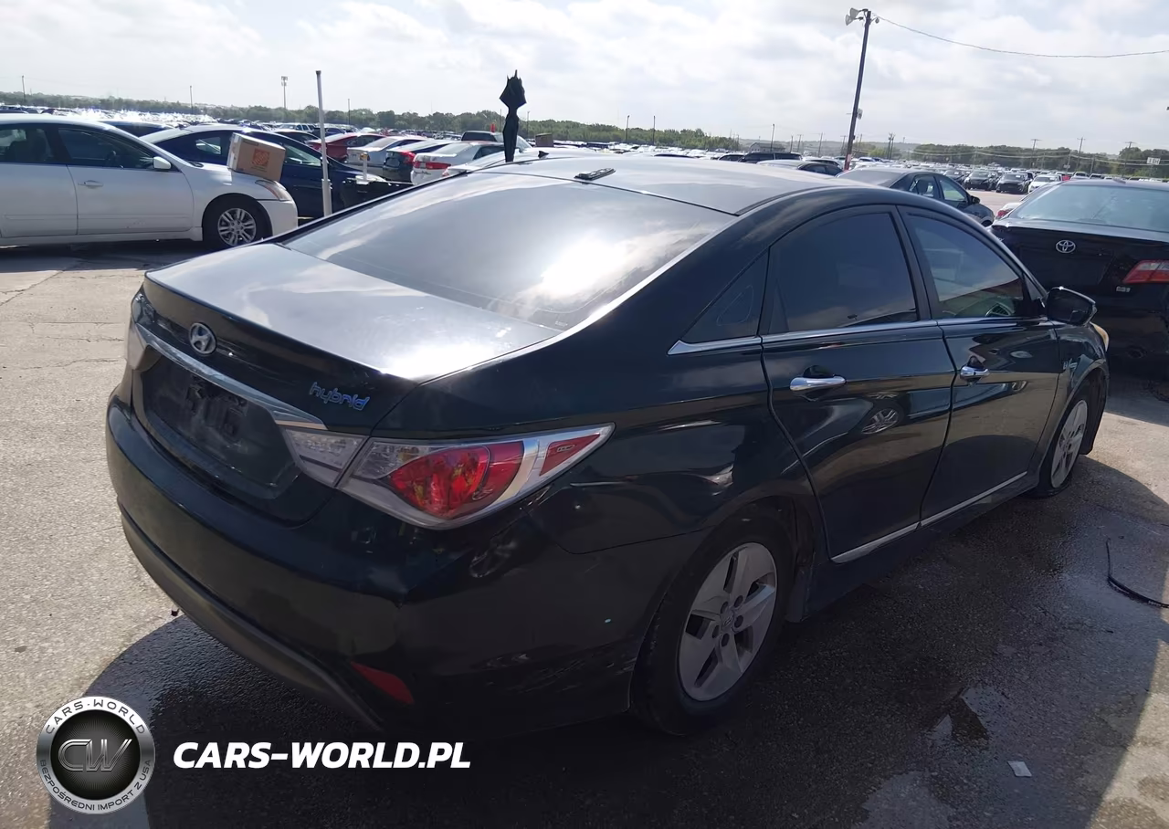 2011 Hyundai Sonata Hybrid VIN:KMHEC4A44BA001361 - 4