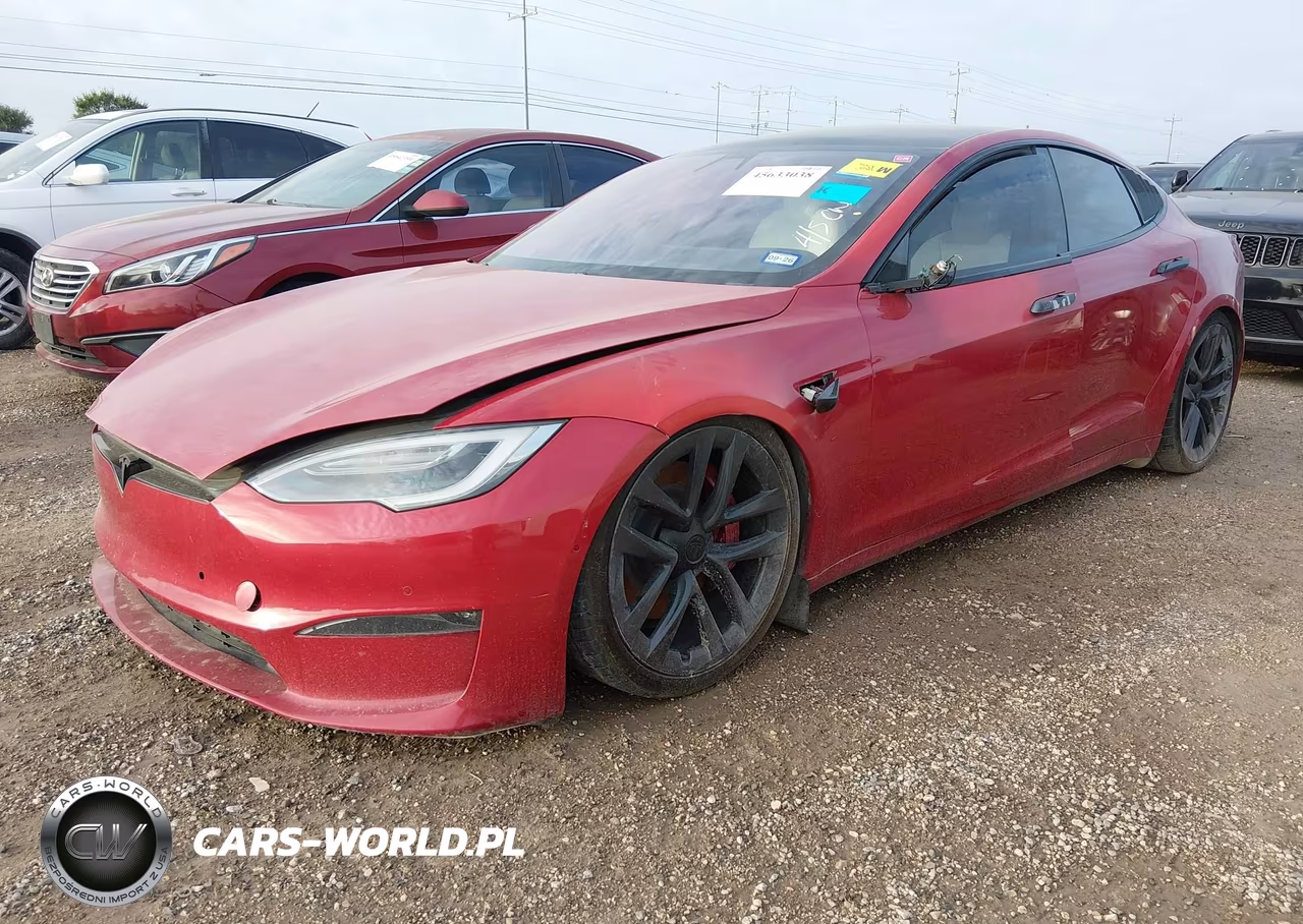 2022 Tesla Model S Plaid Tri Motor All-Wheel Drive VIN:5YJSA1E67NF462623 - 2