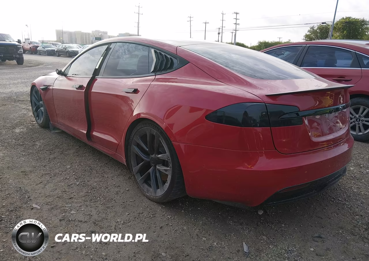 2022 Tesla Model S Plaid Tri Motor All-Wheel Drive VIN:5YJSA1E67NF462623 - 3