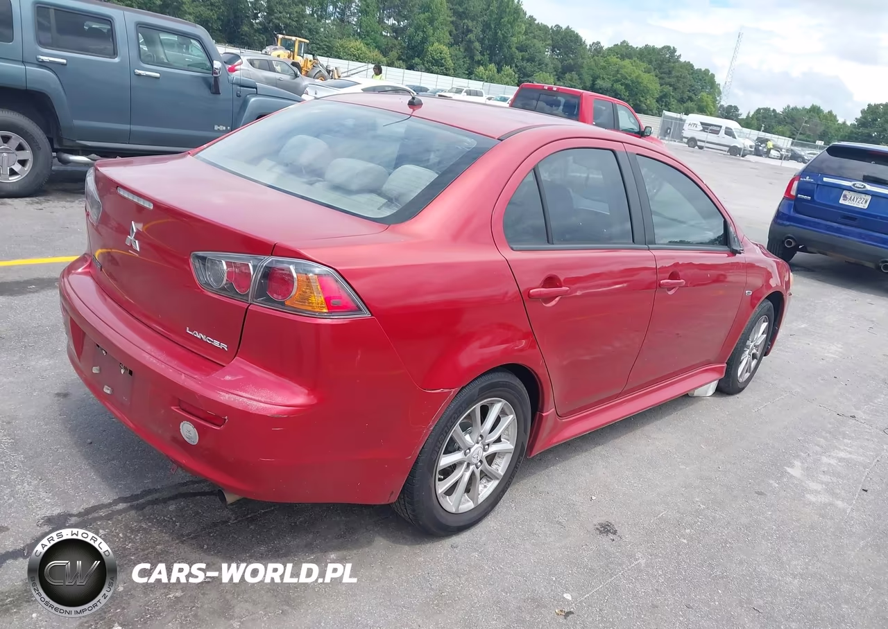 2016 Mitsubishi Lancer Es VIN:JA32U2FU4GU000474 - 4