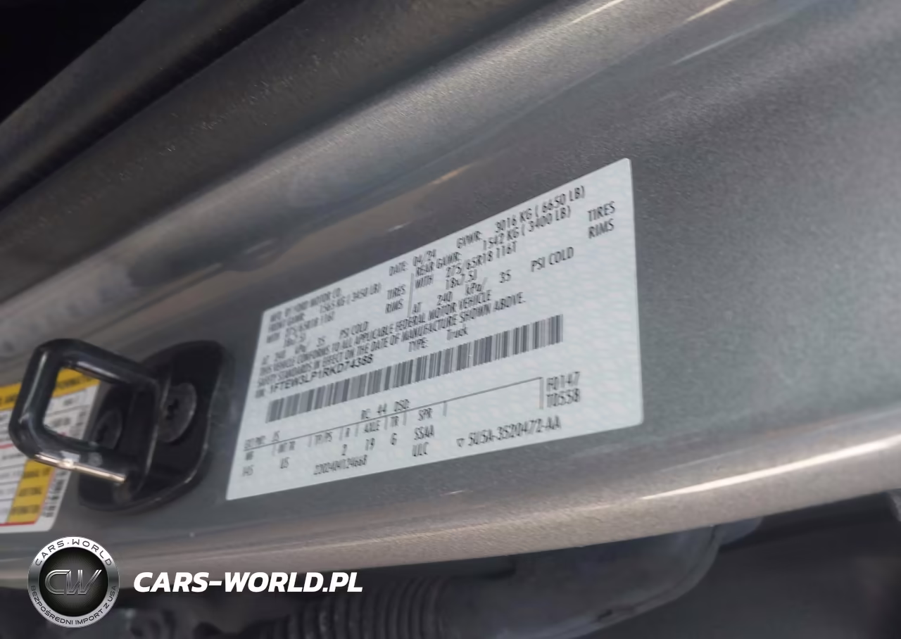 2024 Ford F-150 Xlt VIN:1FTEW3LP1RKD74388 - 9
