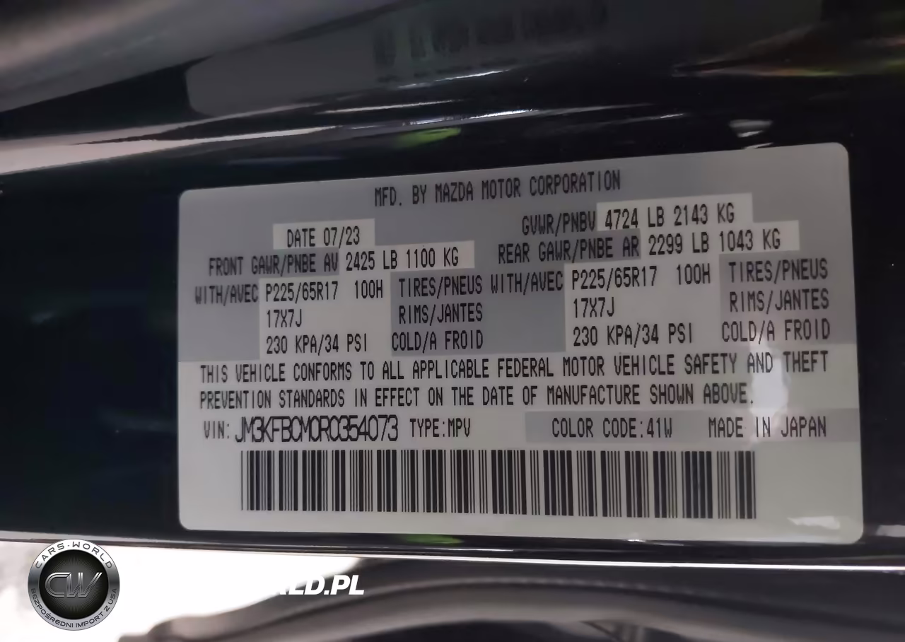 2024 Mazda Cx-5 2.5 S Preferred VIN:JM3KFBCM0R0354073 - 9