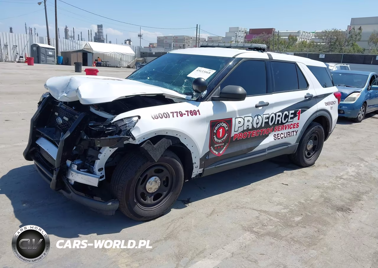 2020 Ford Police Interceptor Utility VIN:1FM5K8AW2LGA84458 - 2