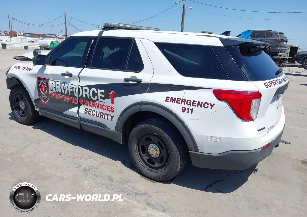 2020 Ford Police Interceptor Utility VIN:1FM5K8AW2LGA84458 - 3