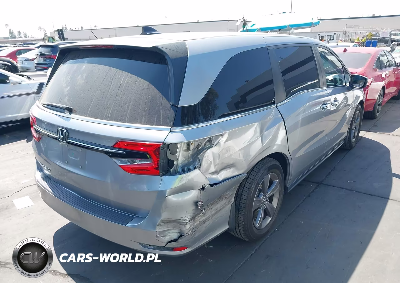 2022 Honda Odyssey Ex VIN:5FNRL6H54NB017393 - 4