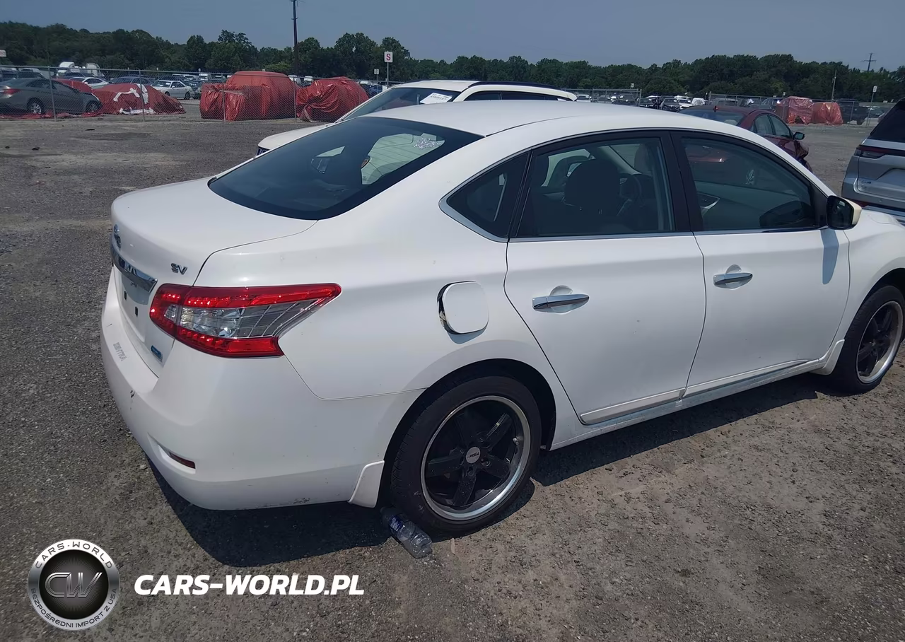 2014 Nissan Sentra Sv VIN:3N1AB7AP0EY335634 - 4
