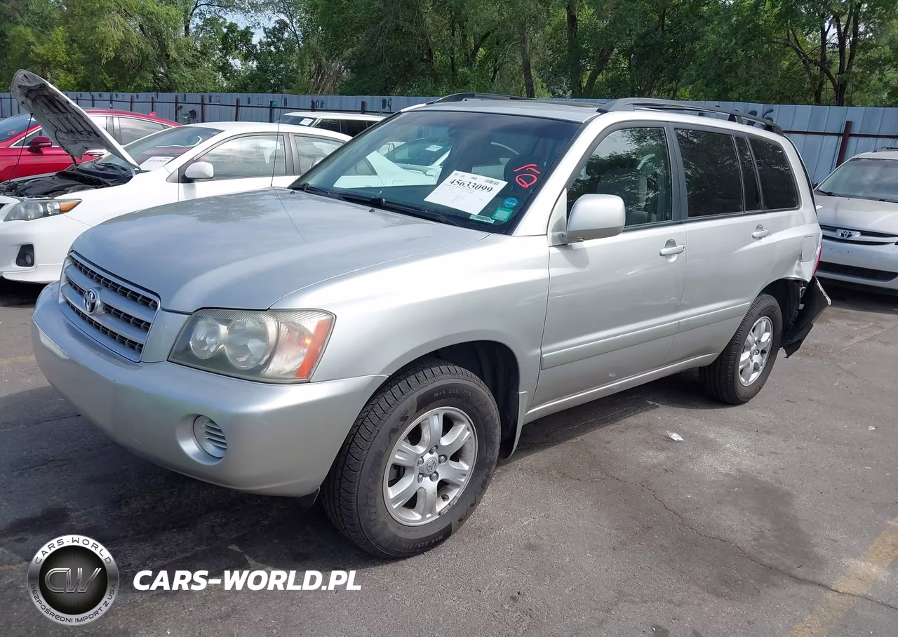 2002 Toyota Highlander V6 VIN:JTEHF21A120076944 - 2