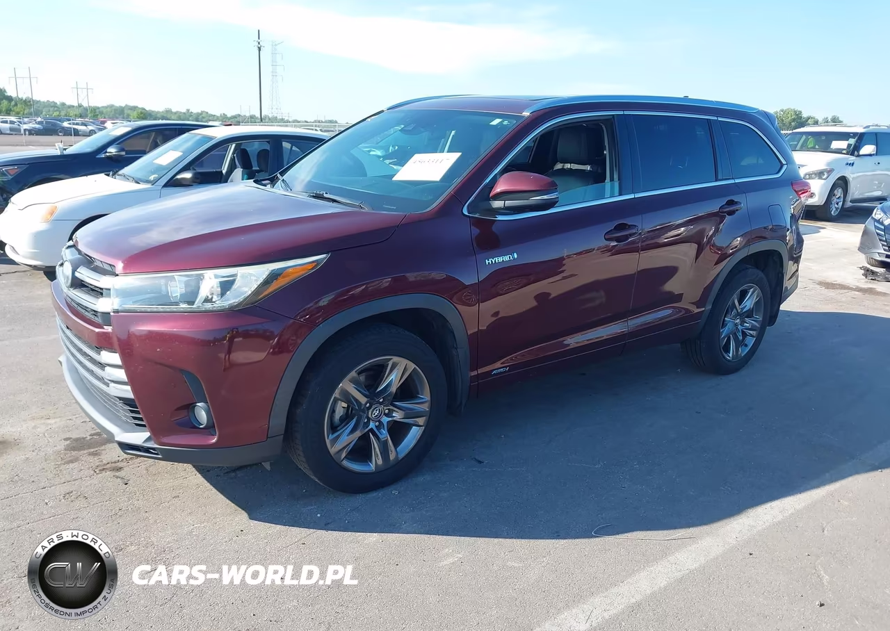 2017 Toyota Highlander Hybrid Limited Platinum VIN:5TDDGRFH8HS025011 - 2