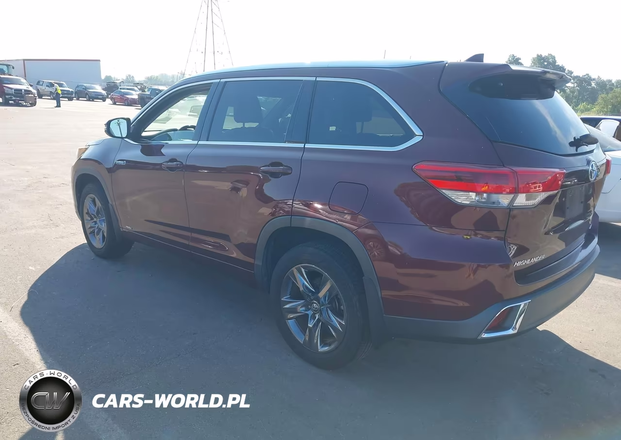 2017 Toyota Highlander Hybrid Limited Platinum VIN:5TDDGRFH8HS025011 - 3