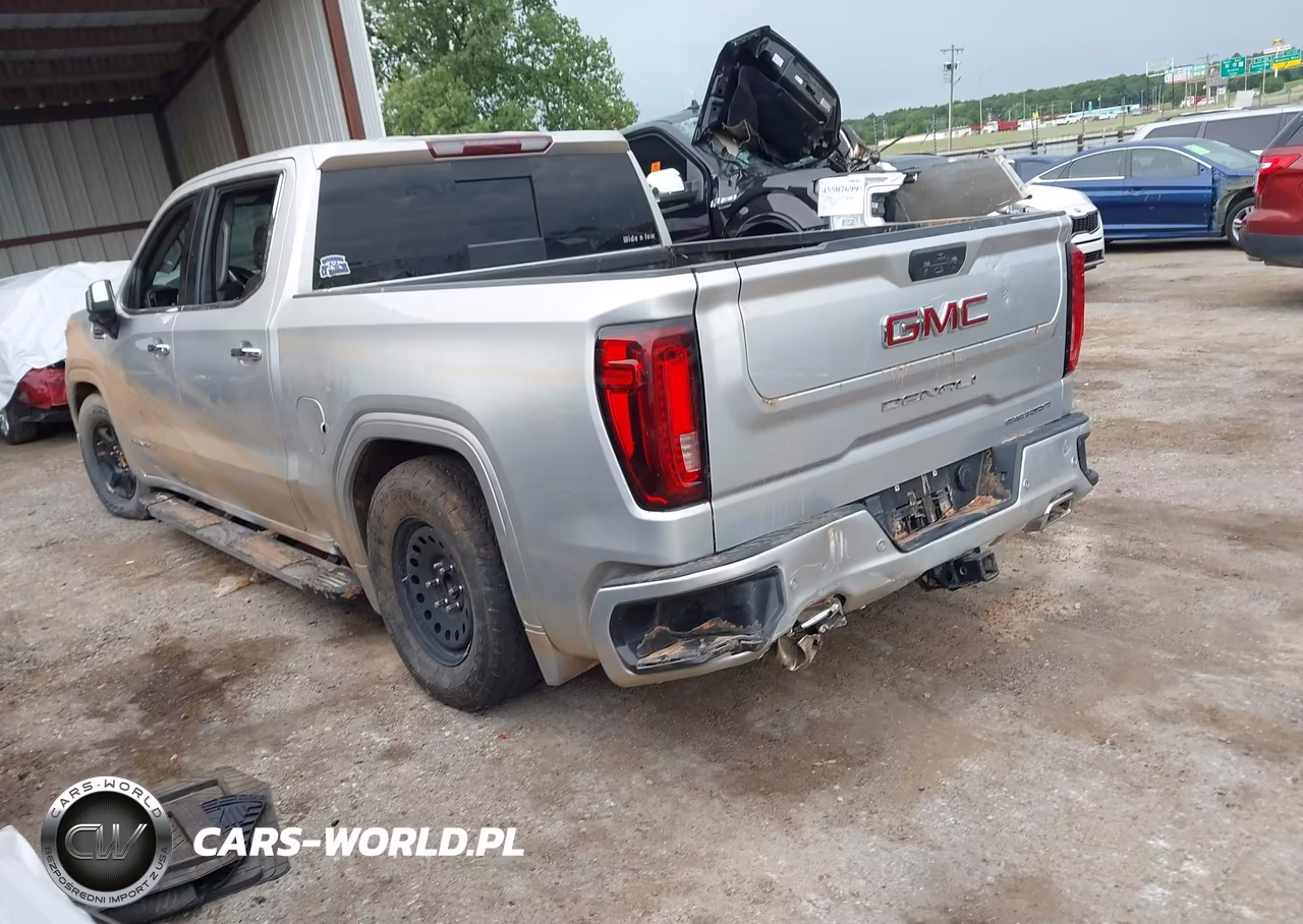 2022 GMC Sierra 1500 4Wd Short Box Slt VIN:3GTUUDED8NG617478 - 3