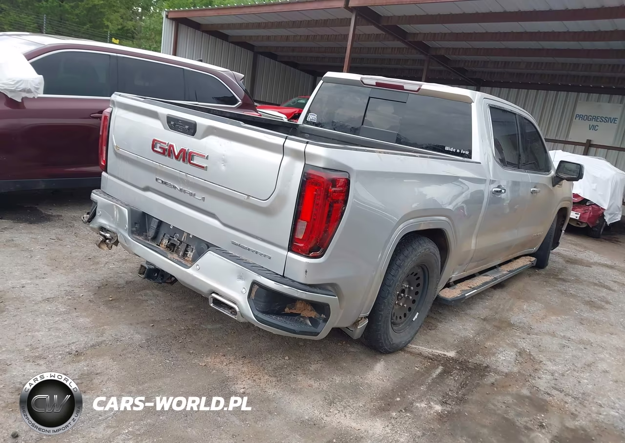 2022 GMC Sierra 1500 4Wd Short Box Slt VIN:3GTUUDED8NG617478 - 4