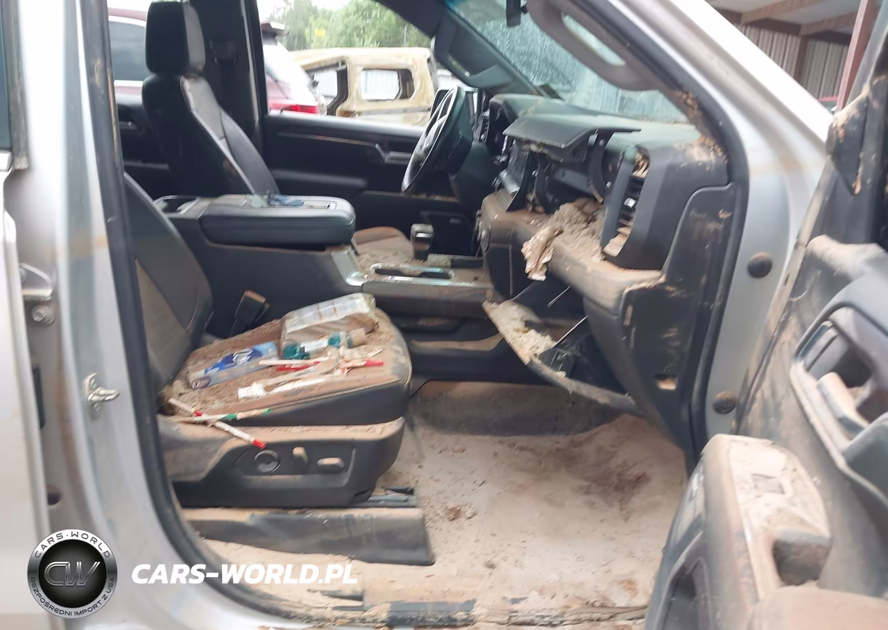 2022 GMC Sierra 1500 4Wd Short Box Slt VIN:3GTUUDED8NG617478 - 5