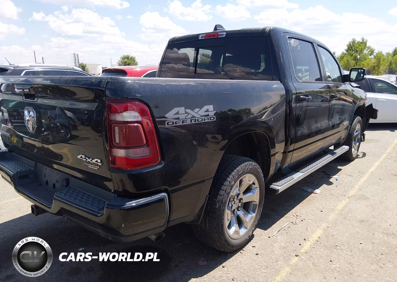 2019 Ram 1500 Big Horn-Lone Star 4X4 5'7 Box VIN:1C6RRFFG8KN803589 - 4