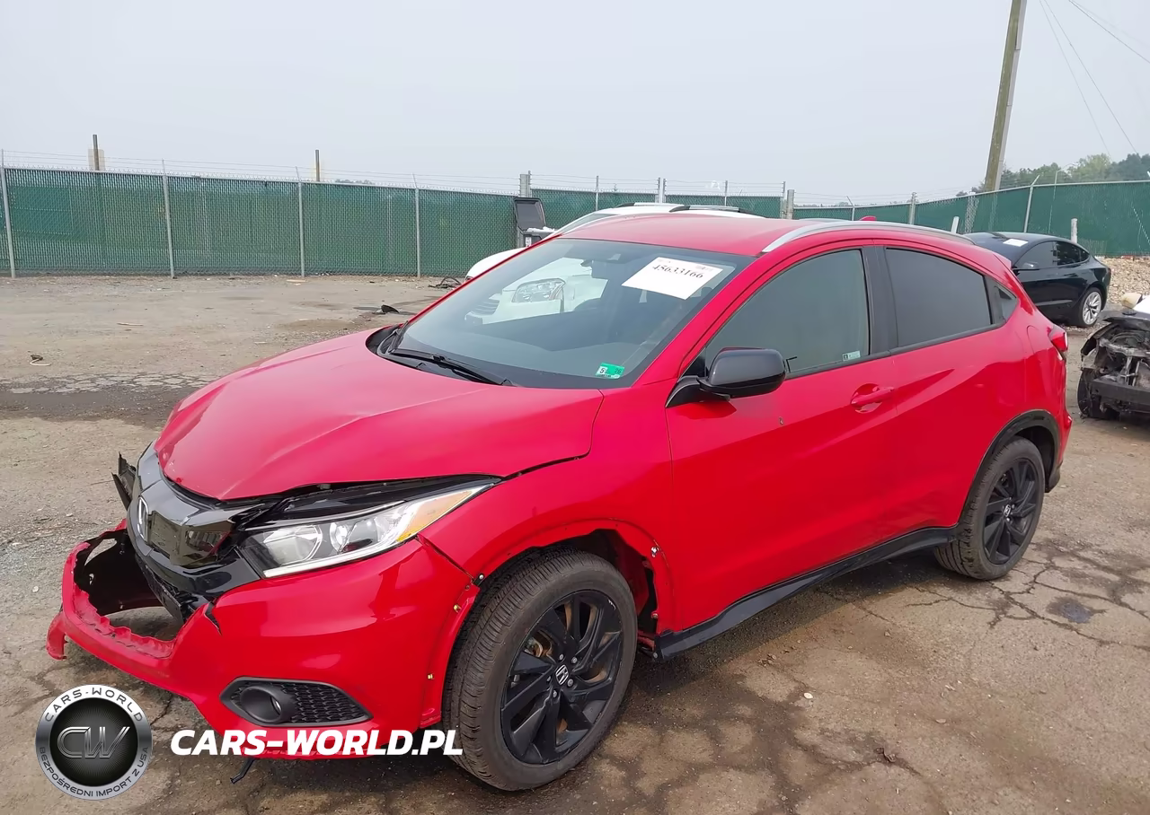 2022 Honda Hr-V Awd Sport VIN:3CZRU6H12NM729532 - 2