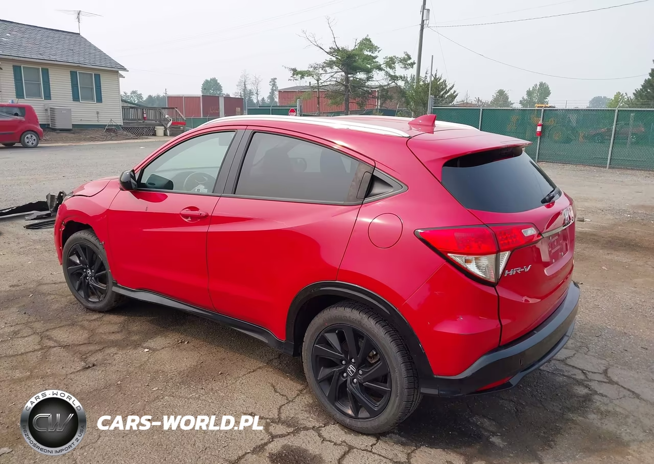 2022 Honda Hr-V Awd Sport VIN:3CZRU6H12NM729532 - 3