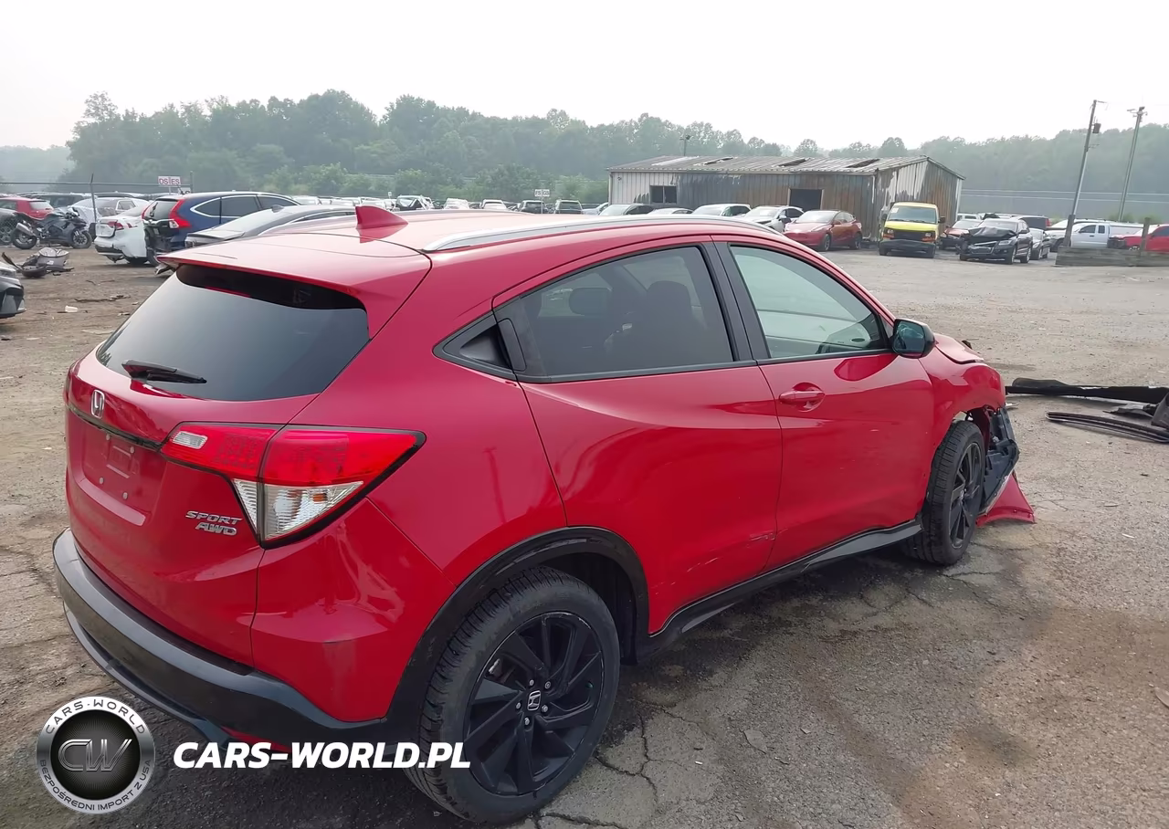 2022 Honda Hr-V Awd Sport VIN:3CZRU6H12NM729532 - 4