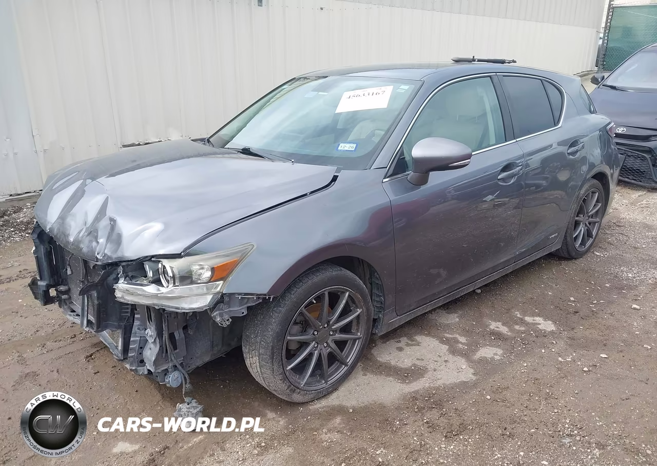 2014 Lexus Ct 200H VIN:JTHKD5BH1E2188910 - 2