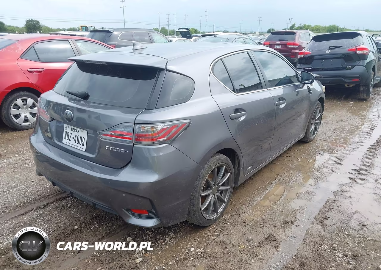 2014 Lexus Ct 200H VIN:JTHKD5BH1E2188910 - 4