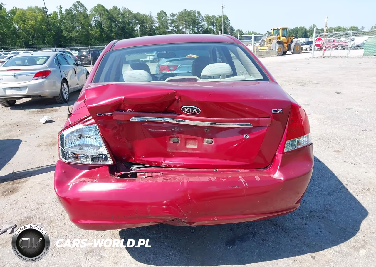 2008 Kia Spectra Ex VIN:KNAFE122185558533 - 16