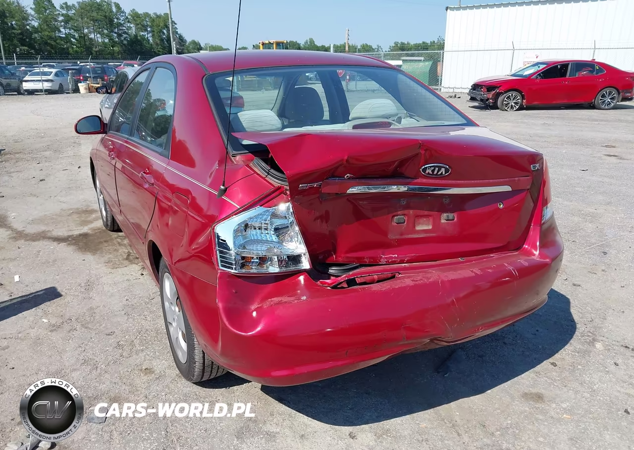 2008 Kia Spectra Ex VIN:KNAFE122185558533 - 6