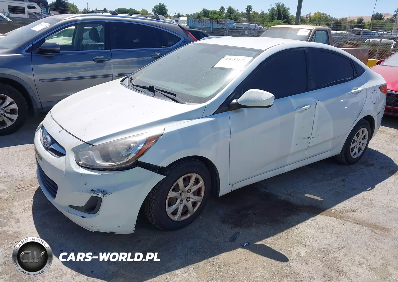 2014 Hyundai Accent Gls VIN:KMHCT4AE8EU616255 - 2