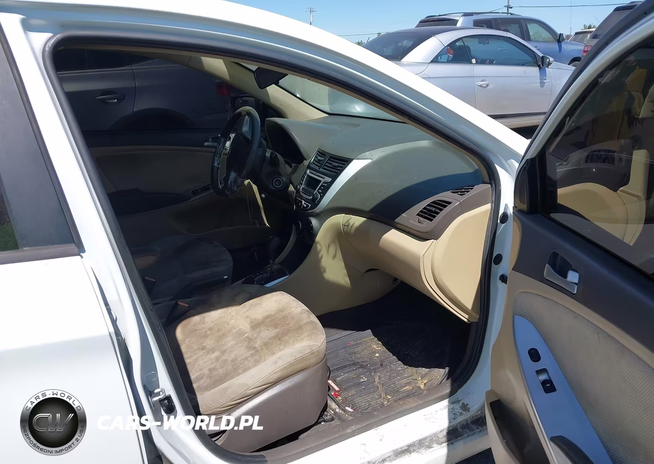 2014 Hyundai Accent Gls VIN:KMHCT4AE8EU616255 - 5