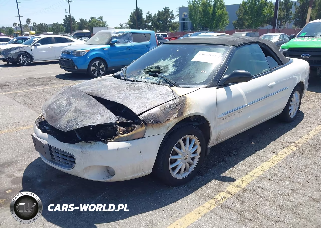 2001 Chrysler Sebring Lxi VIN:1C3EL55U31N693158 - 2
