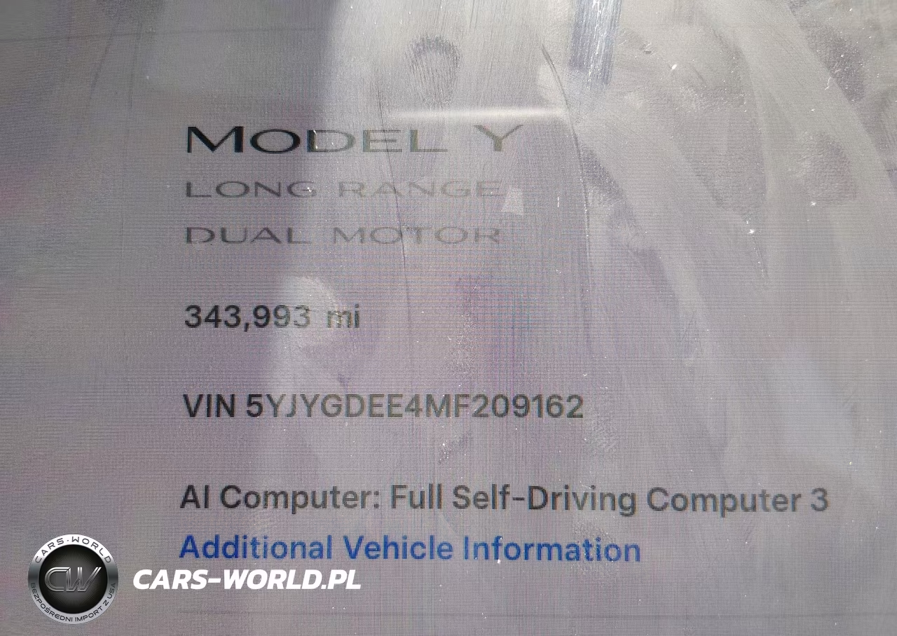 2021 Tesla Model Y Long Range Dual Motor All-Wheel Drive VIN:5YJYGDEE4MF209162 - 7