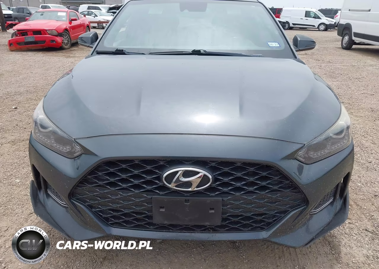 2019 Hyundai Veloster Turbo VIN:KMHTH6ABXKU019400 - 12