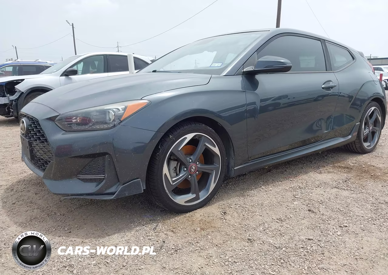 2019 Hyundai Veloster Turbo VIN:KMHTH6ABXKU019400 - 2