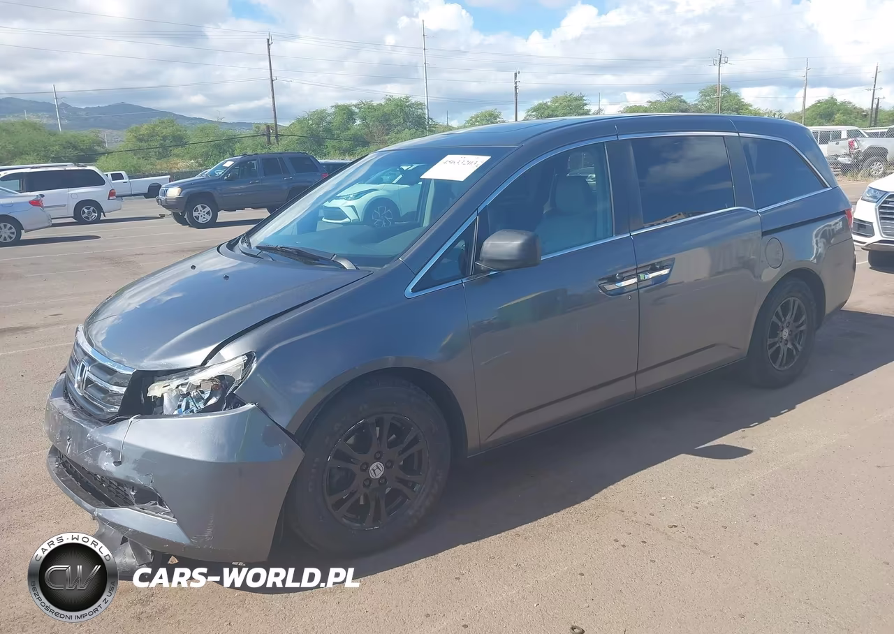 2013 Honda Odyssey Ex-L VIN:5FNRL5H61DB001394 - 2