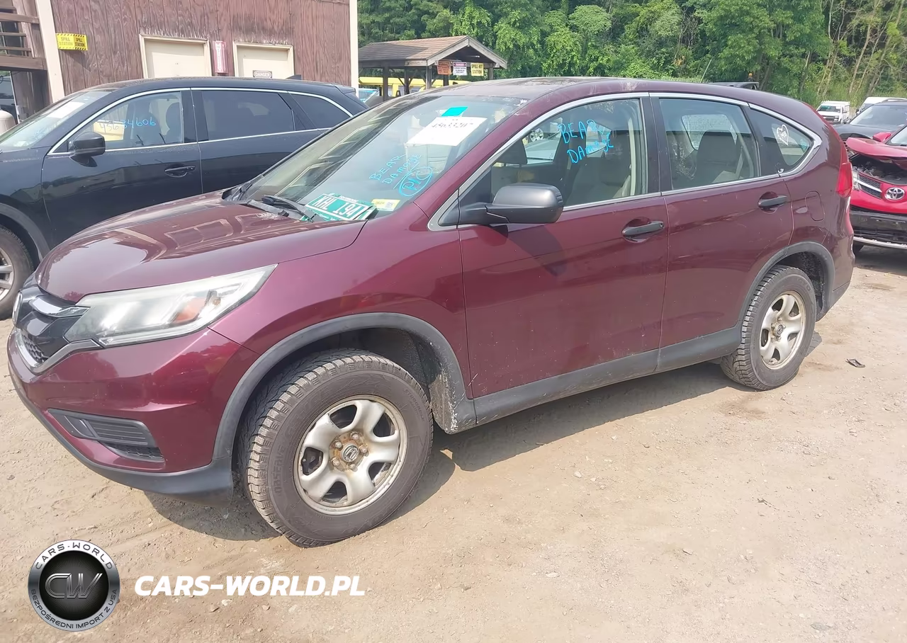 2015 Honda Cr-V Lx VIN:5J6RM4H31FL004349 - 2