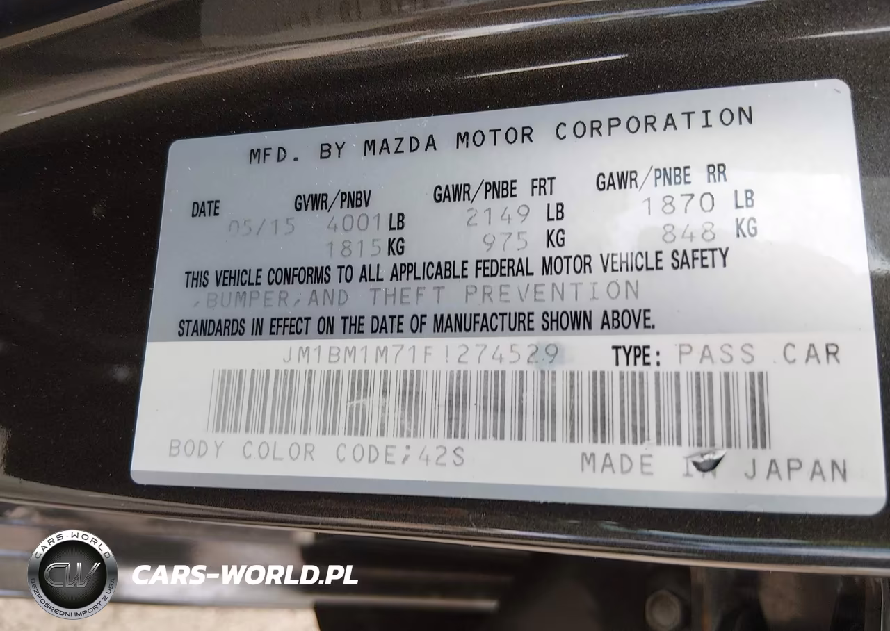 2015 Mazda Mazda3 I Grand Touring VIN:JM1BM1M71F1274529 - 9