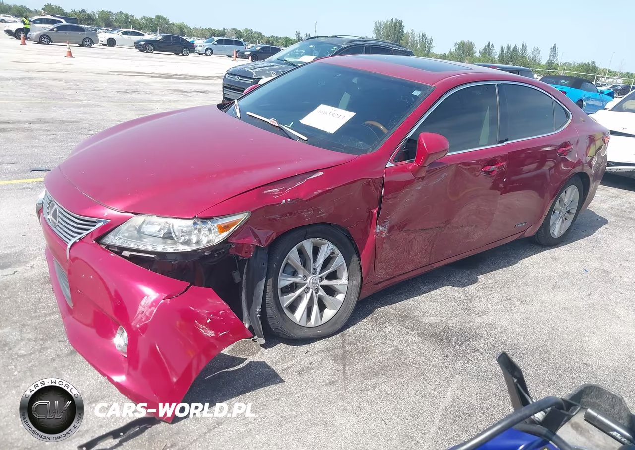 2015 Lexus Es 300H VIN:JTHBW1GGXF2086610 - 2