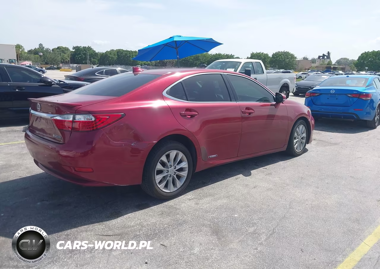 2015 Lexus Es 300H VIN:JTHBW1GGXF2086610 - 4