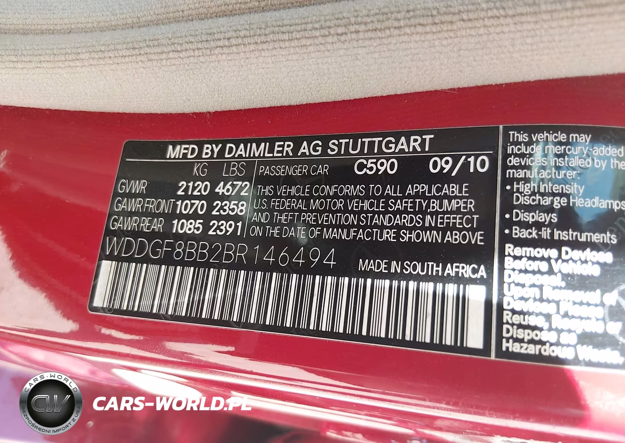 2011 Mercedes-Benz C 300 Sport 4Matic VIN:WDDGF8BB2BR146494 - 9