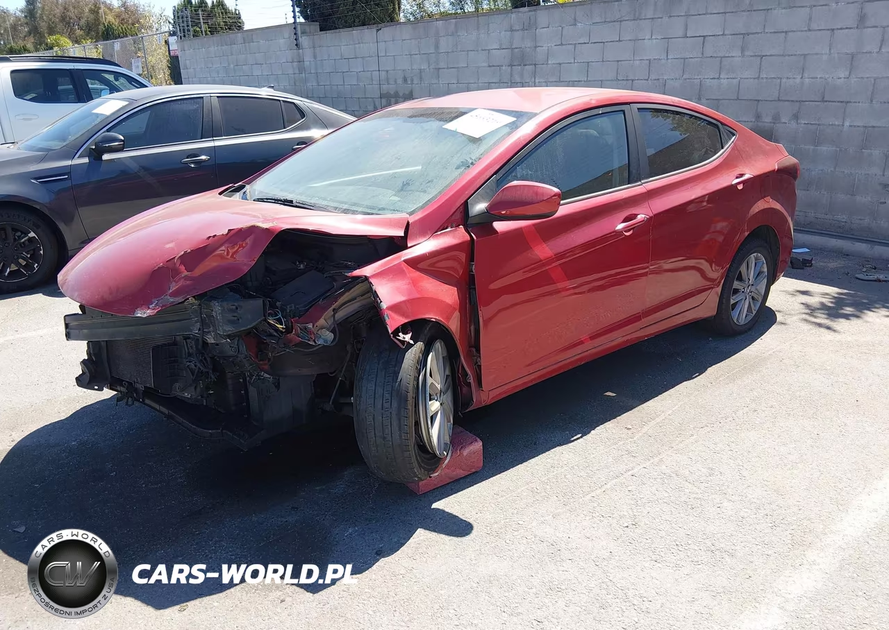 2015 Hyundai Elantra Se VIN:KMHDH4AE9FU388354 - 2