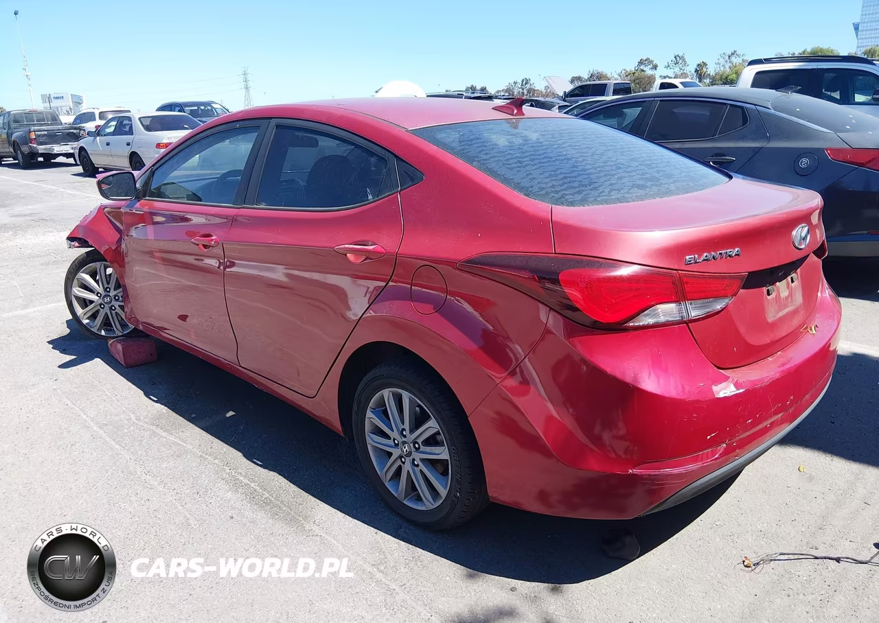2015 Hyundai Elantra Se VIN:KMHDH4AE9FU388354 - 3