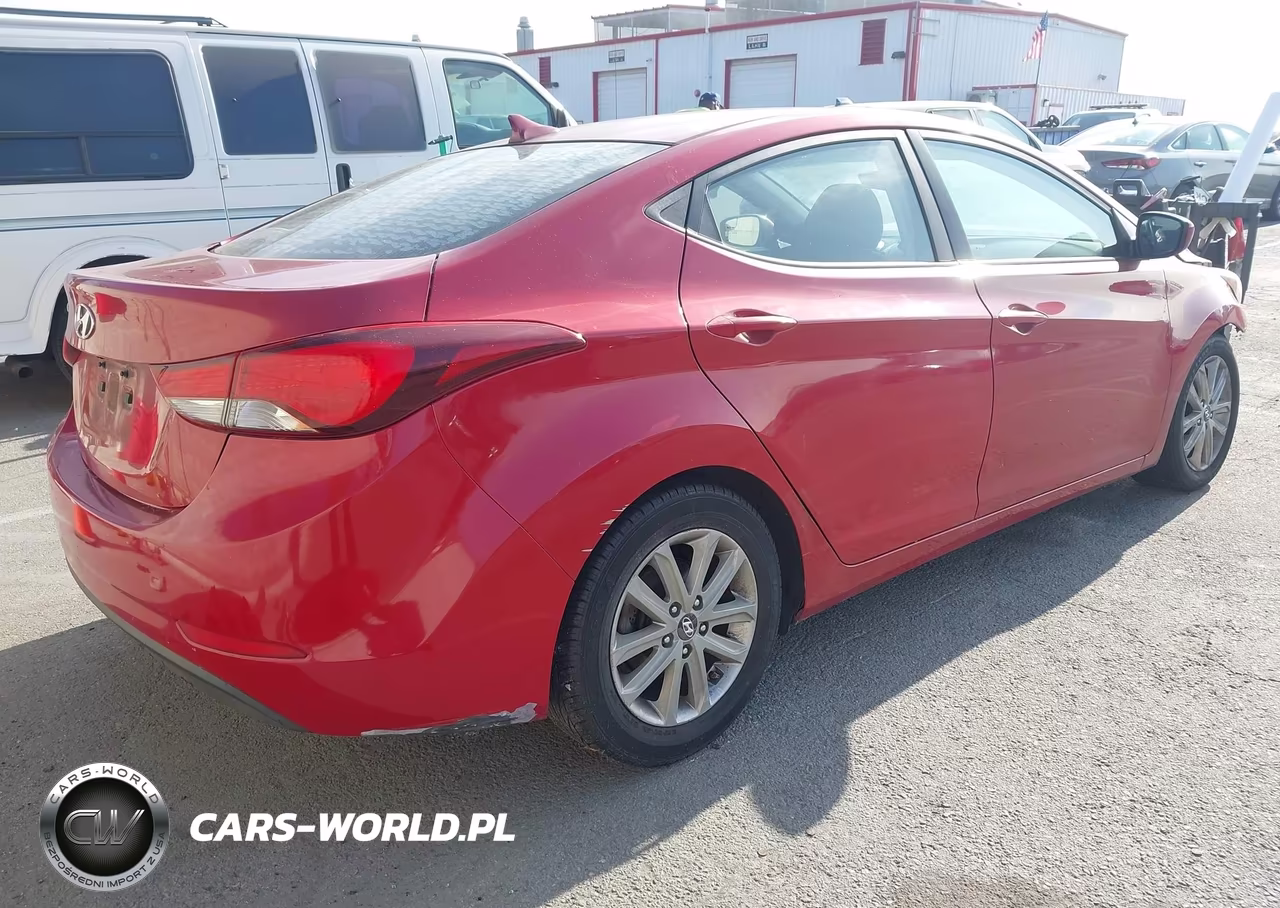 2015 Hyundai Elantra Se VIN:KMHDH4AE9FU388354 - 4